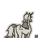 Luminicorn, back view